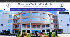 Desktop Screenshot of mountliterapanchkula.com